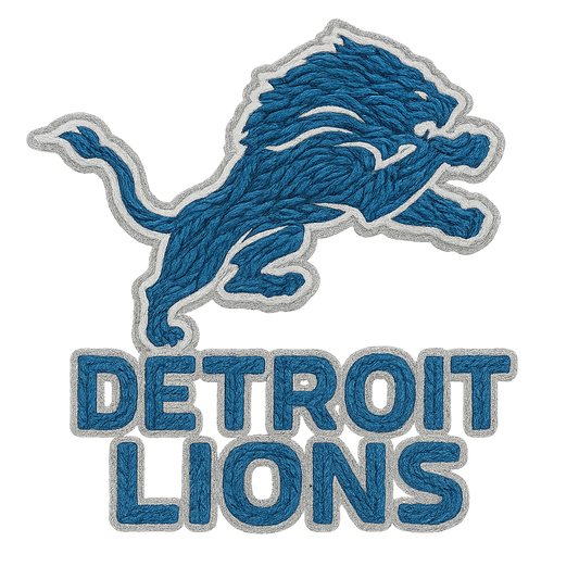 Faux yarn Detroit lions #2 🦁