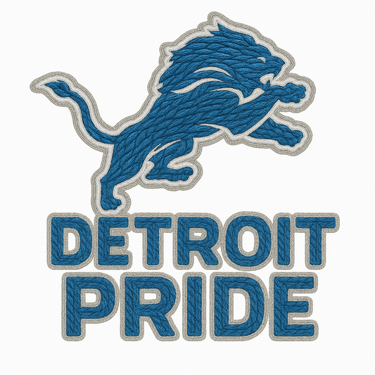 Faux yarn Detroit lions 🦁