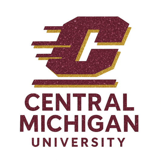 Faux Glitter Central Michigan University
