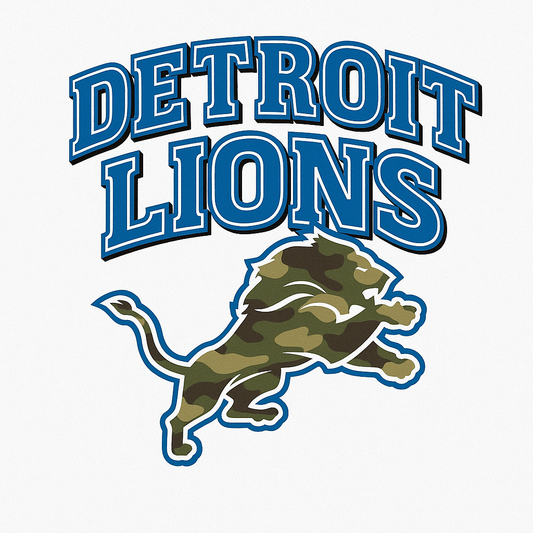 Detroit Lions Camo