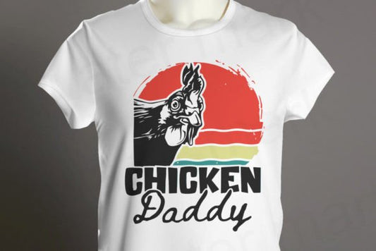 Chicken Daddy dtf transfer