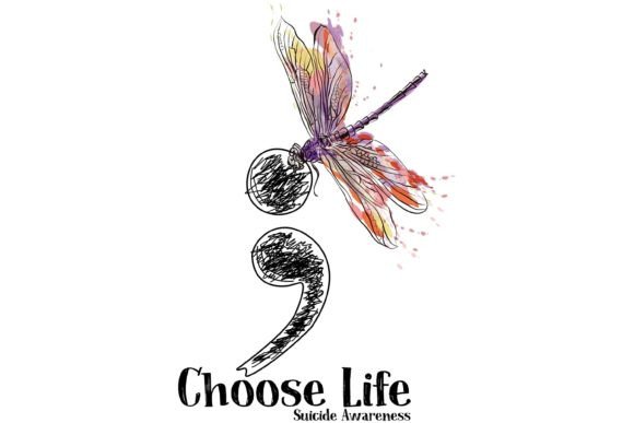 Choose life dtf transfer