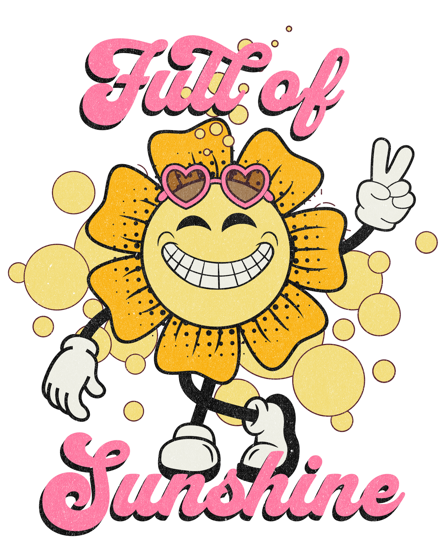 full of sunshine dtf transfer