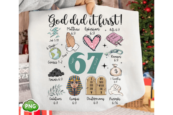 67 God did it first DTF transfer - Hur&Co.