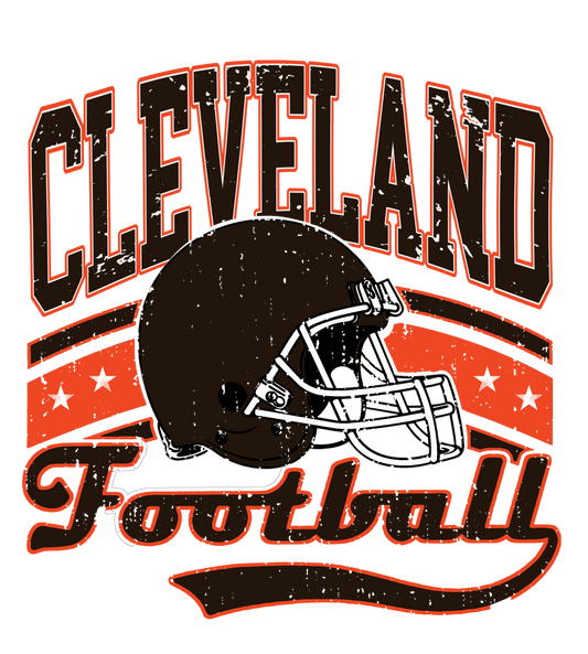 Cleveland vintage dtf transfer