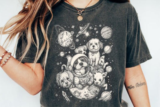 Cool dogs in space
