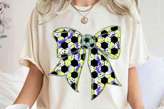 Coquette Soccer Bow