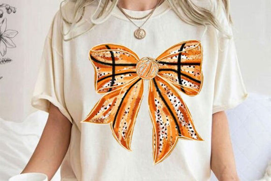 Coquette Basketball bow