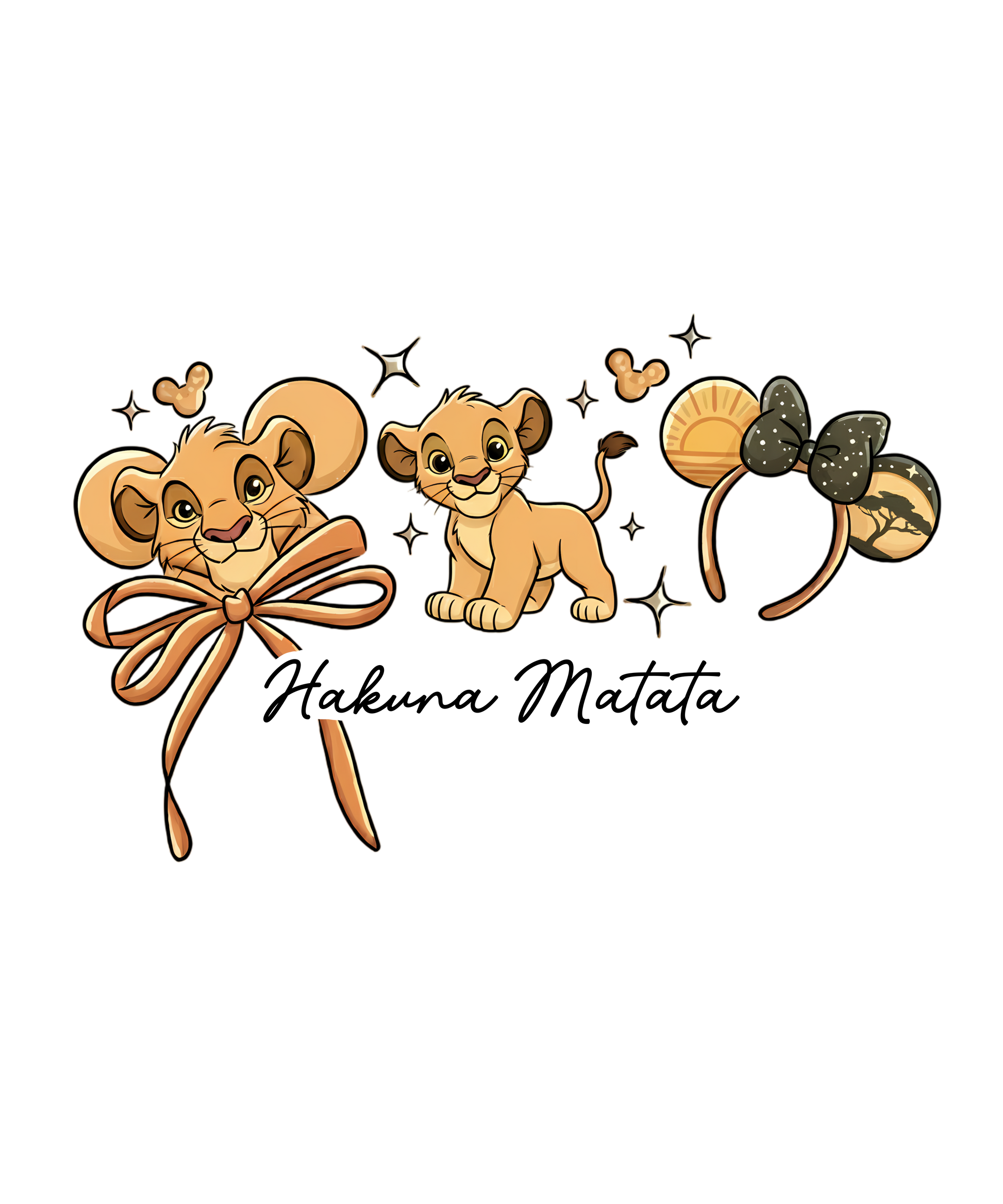 Magical lion king dtf transfer