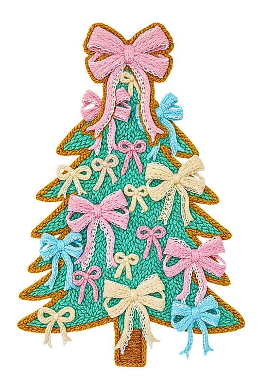 Faux yarn color tree