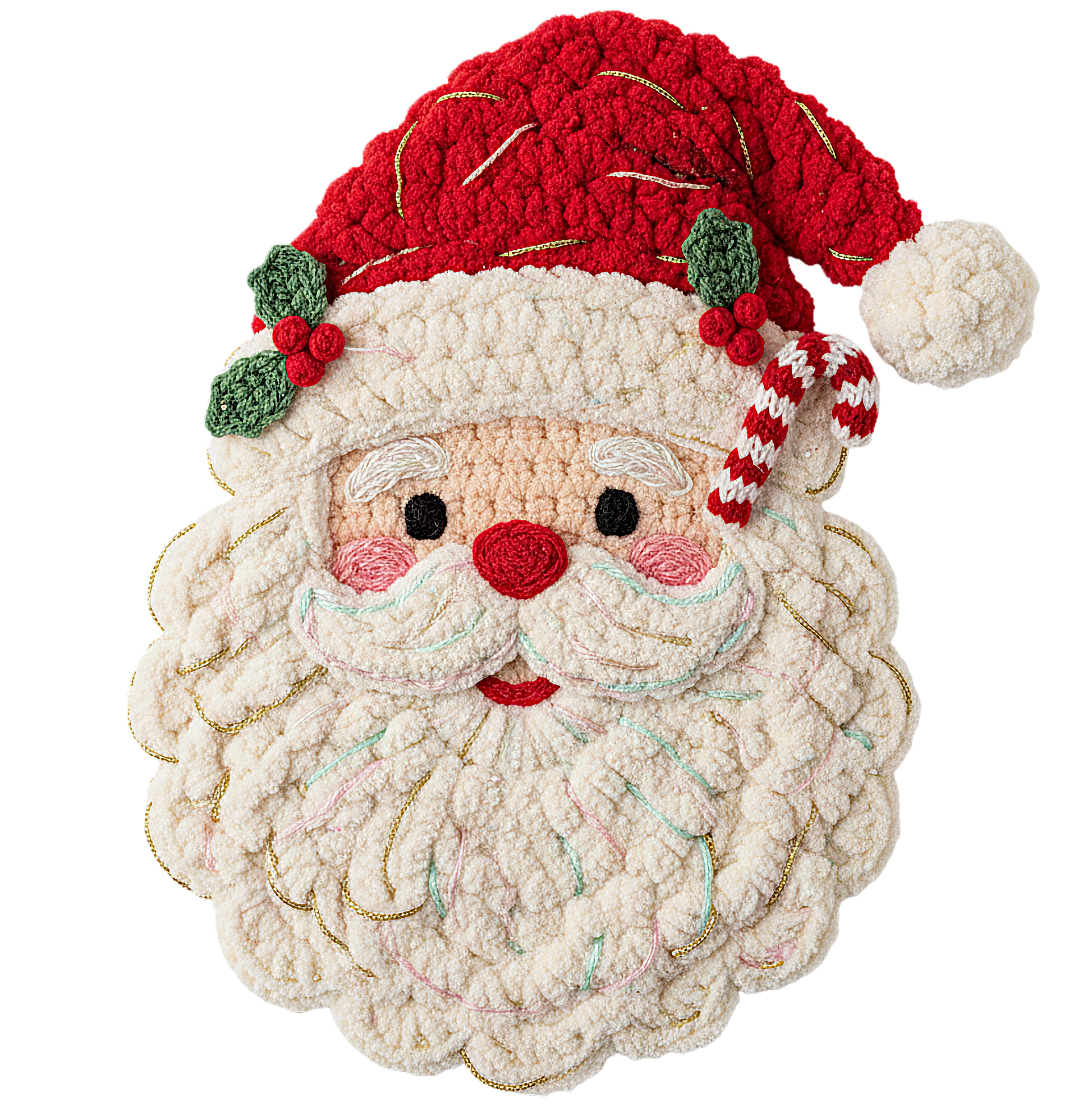 Faux yarn Santa 🎅 - Hur&Co.