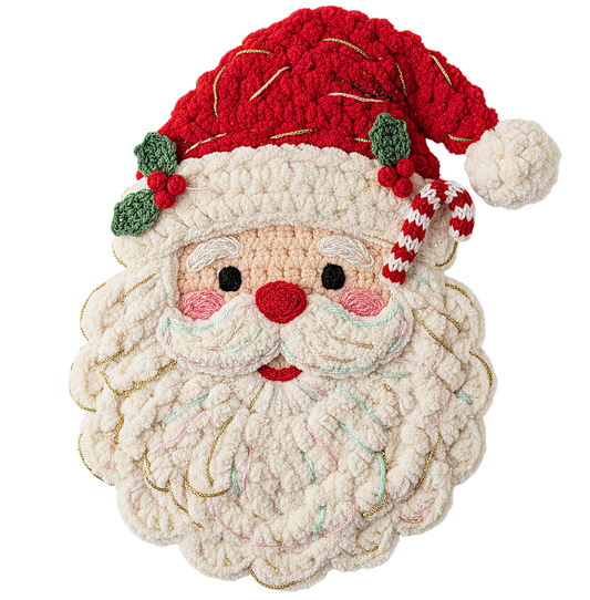 Faux yarn Santa 🎅