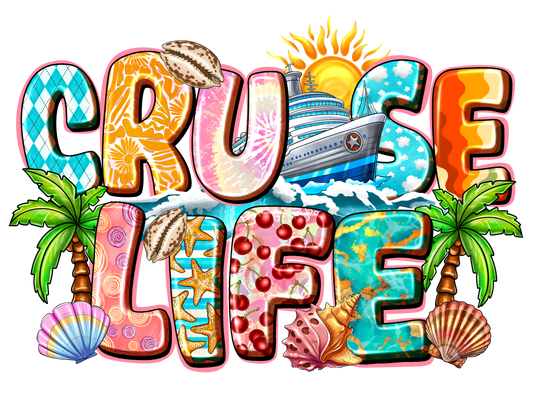 DTF TRANSFER CRUISE LIFE