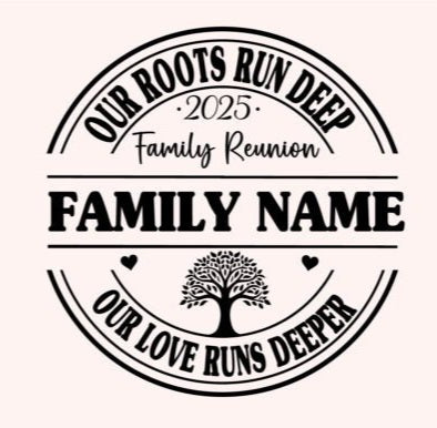 Custom Family Name  2025 Family reunion