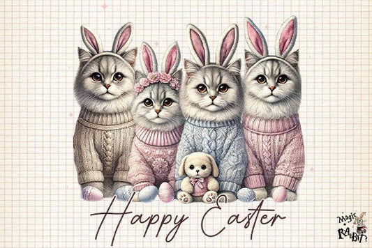 Happy Easter kitties