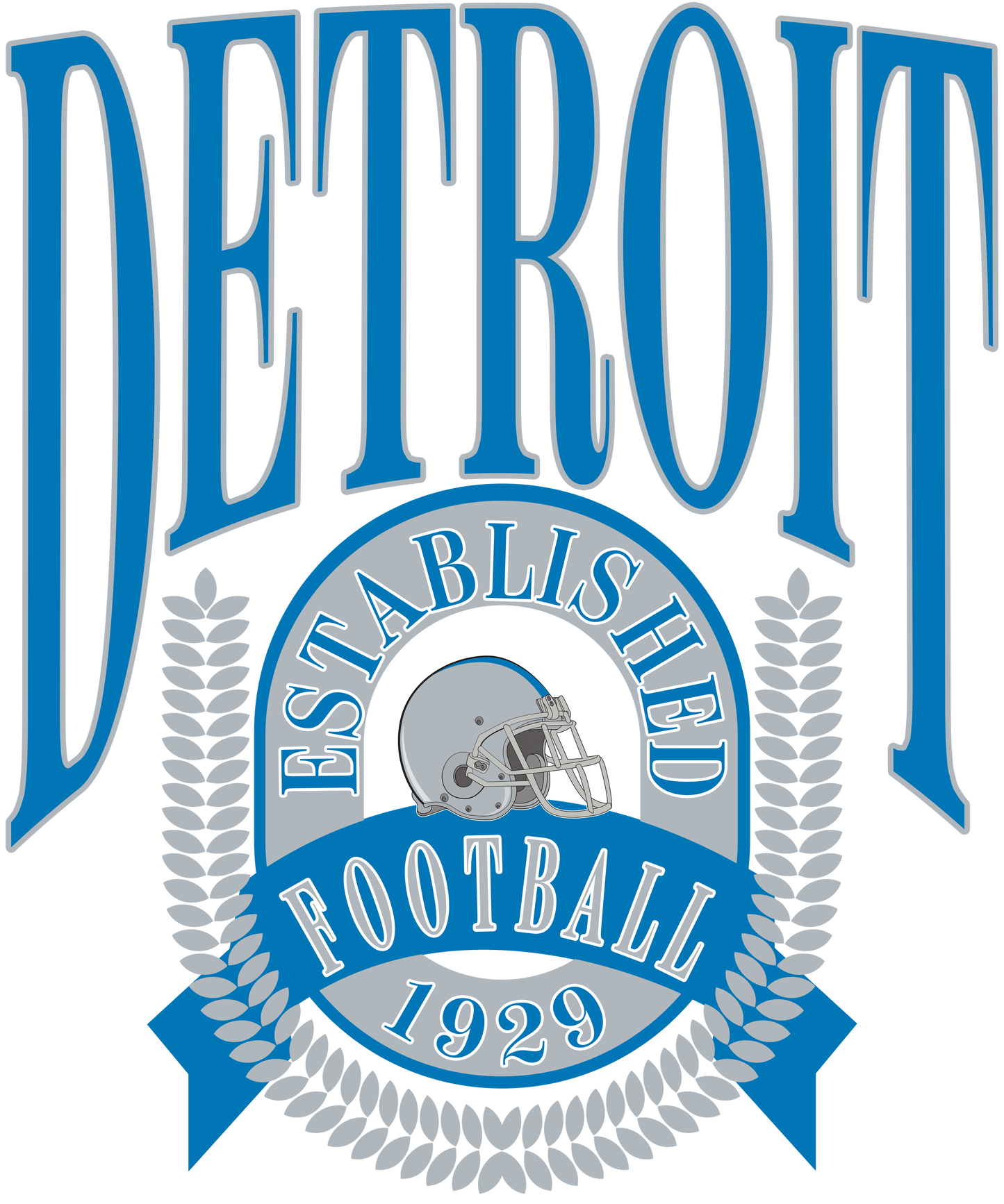 DETROIT EST Football DTF transfer