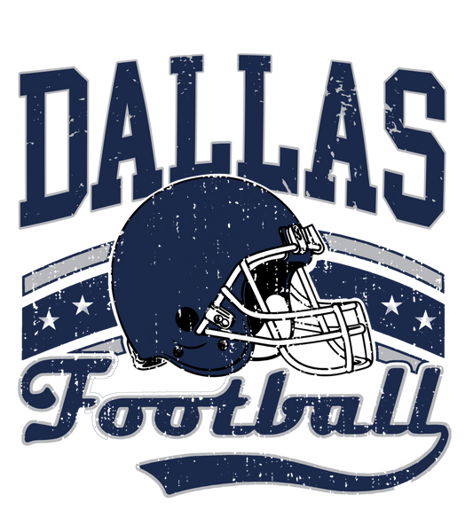 Dallas vintage dtf transfer