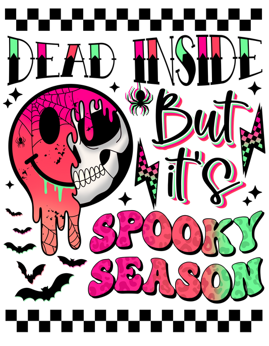 Spooky Season set dtf transfer