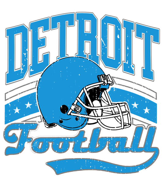 Detroit vintage dtf transfer
