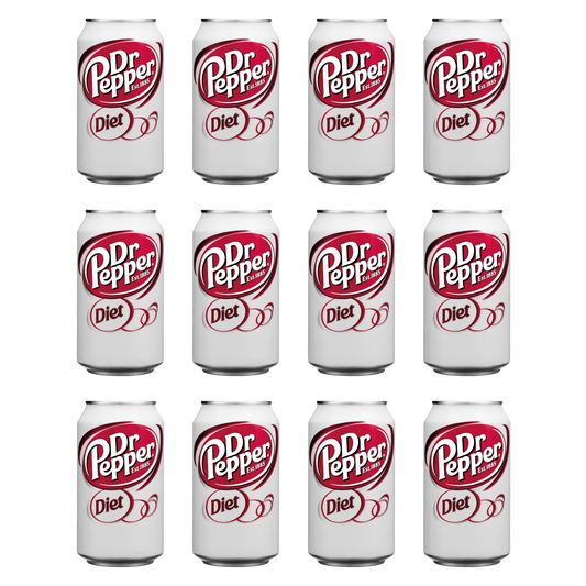 Diet Dr. pepper stacked dtf transfer