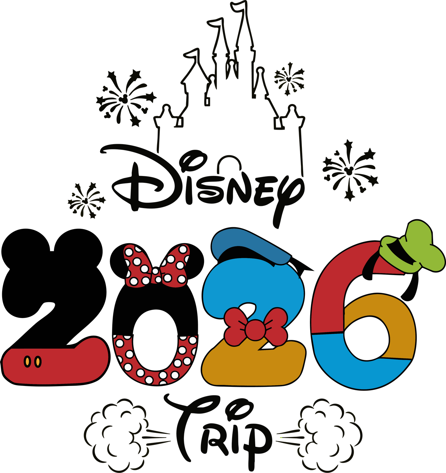 Disney Trip 2026 #3 dtf transfer