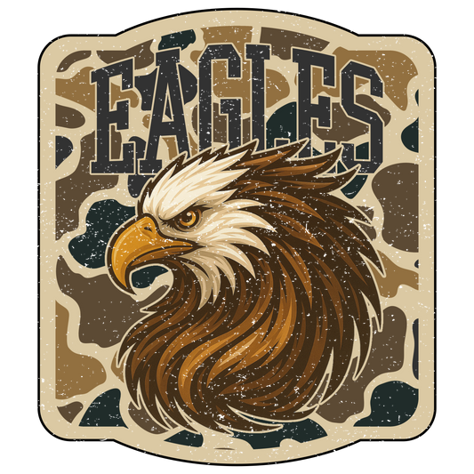 Eagles Camo dtf transfer