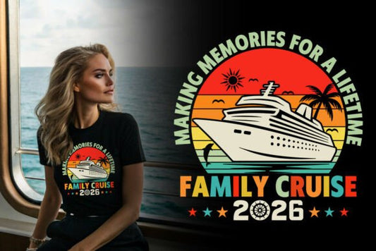 Making memories family cruise 2026 dtf transfer