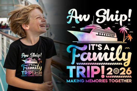 Aw ship its a family trip 2026 dtf transfer
