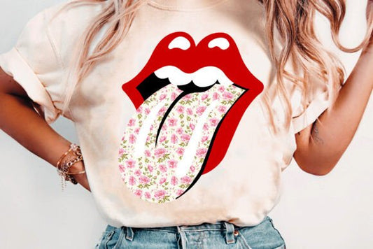Floral tongue 👅