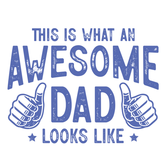 This is what an awesome dad looks like