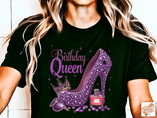 Purple Birthday Queen