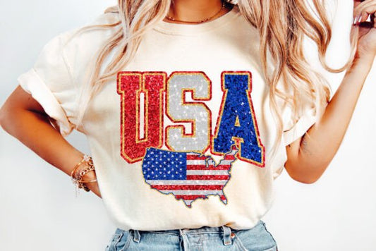 Faux glitter usa