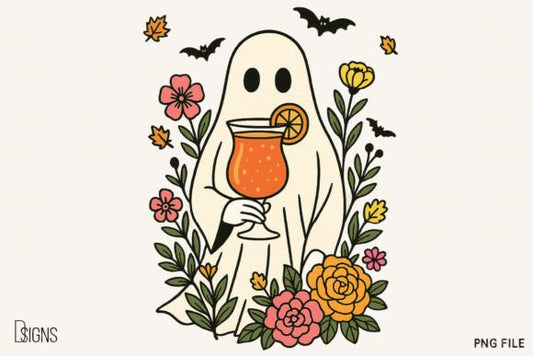 Ghost floral drinks 🍸