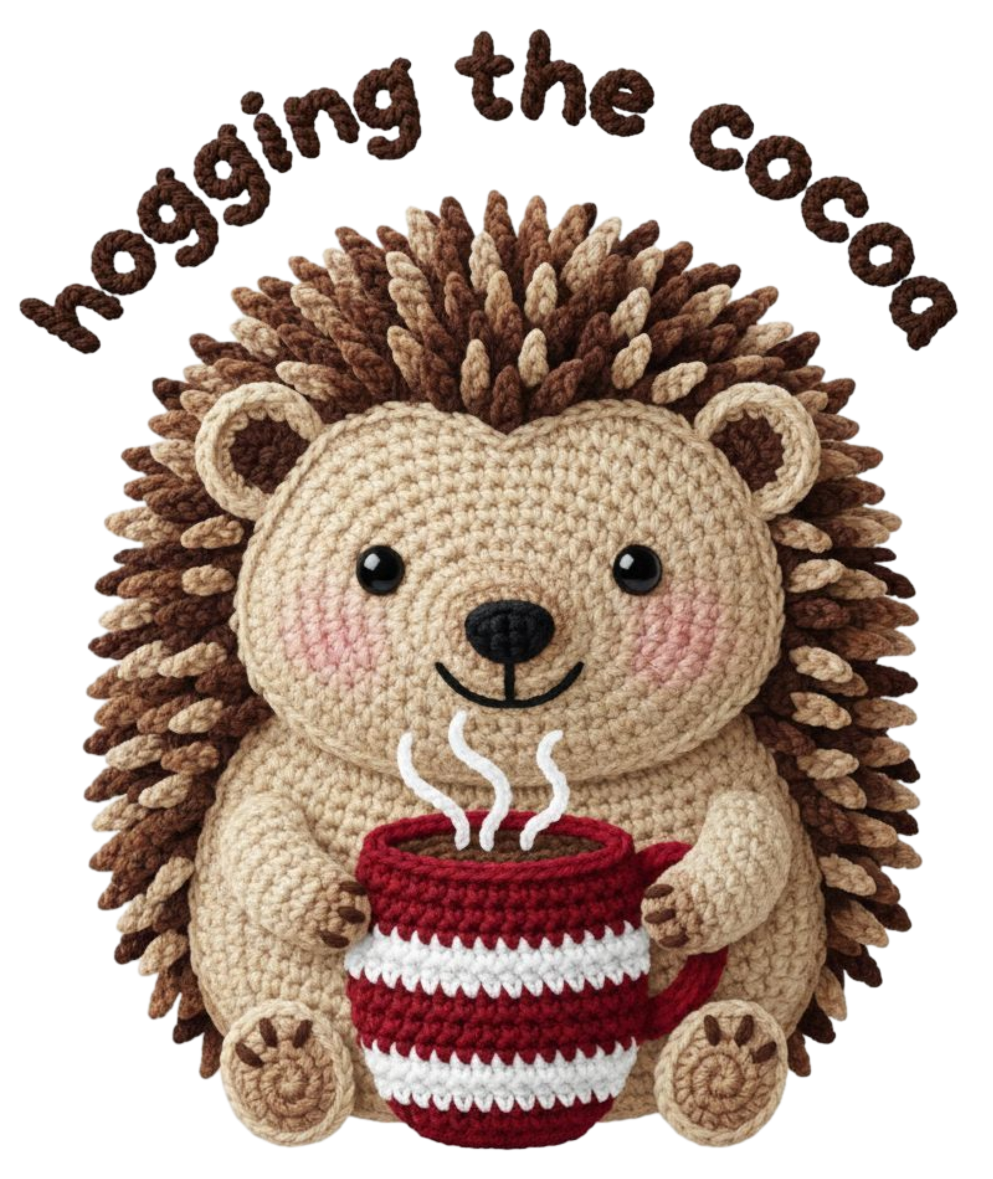 Hogging the cocoa faux yarn - Hur&Co.