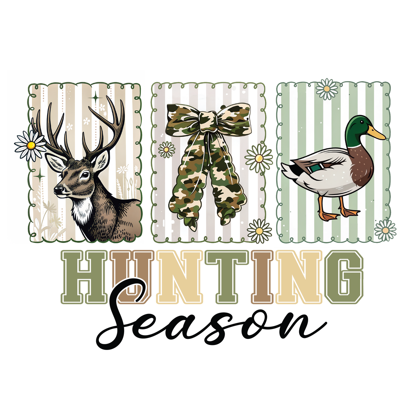 Hunting season collage