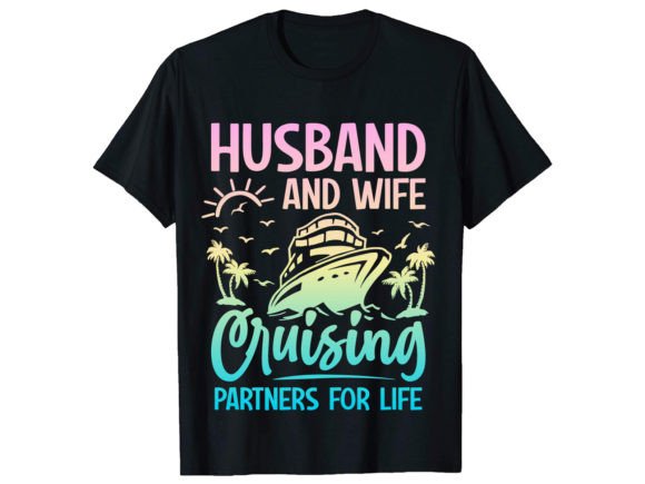 Husband & wife crusing dtf TRANSFER