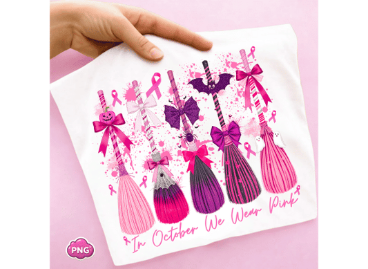 Brooms we wear pink