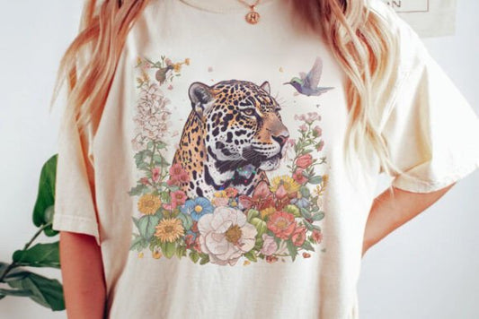 Floral jaguar