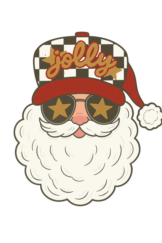 Jolly stars Santa 🎅