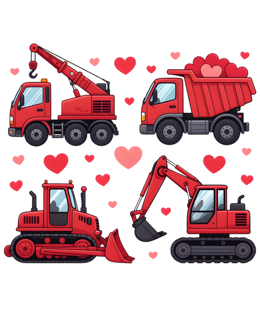 DTF TRANSFER VALENTINES CONSTRUCTION