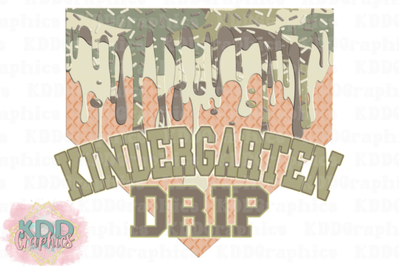 Kindergarten drip camo