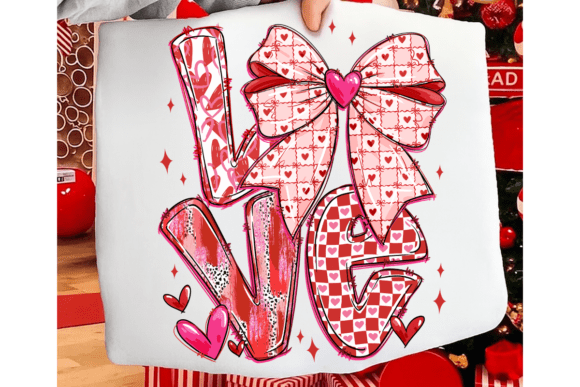 Coquette love stacked ❤️ dtf transfer