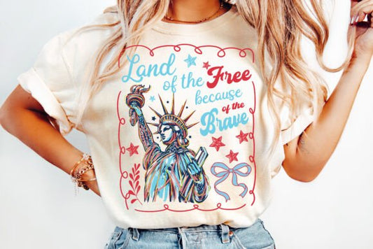 Land of the free home of the brave