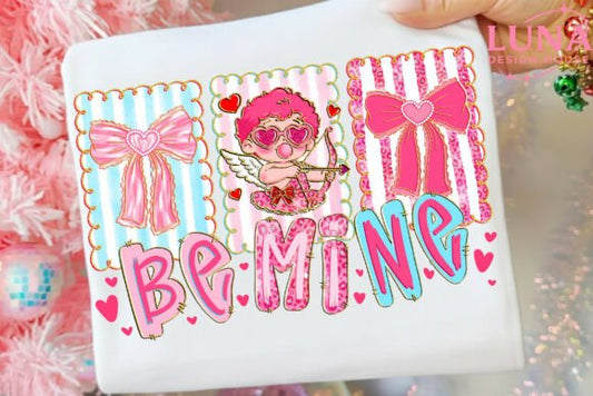 Be mine coquette frames dtf transfer