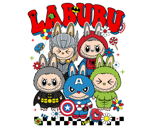 Superhero Labubu