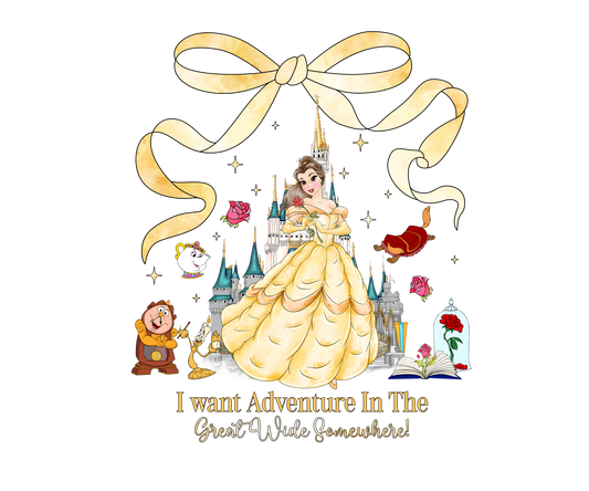 Belle i want adventure