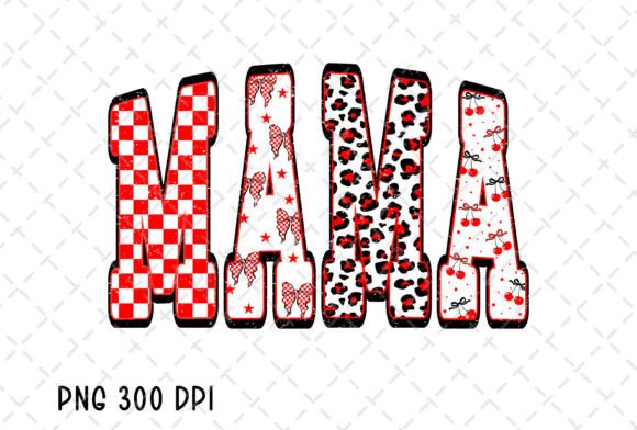 MAMA RED STAR 🌟 🤩 Uv DECAL (4IN)