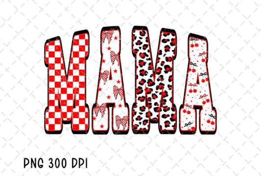 MAMA RED STAR 🌟 🤩 Uv DECAL (4IN)