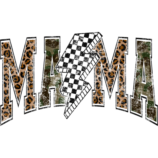 DTF TRANSFER MAMA CAMO CHEETAH