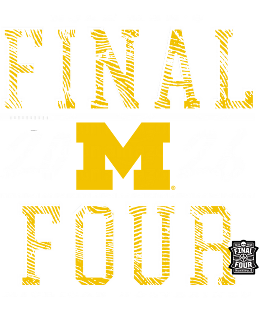 Final four u of m #7 Dtf transfer